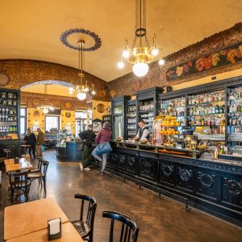 Caffe San Marco. Kavárna v italském Terstu