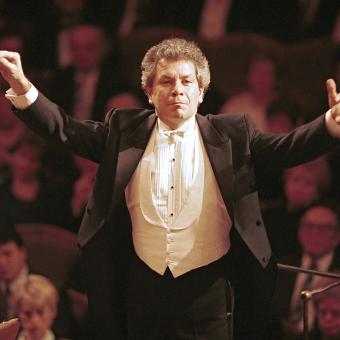 Jiří Bělohlávek, slavnostní koncert v pražském Rudolfinu ke 100.výročí vzniku orchestru České filharmonie, 1996