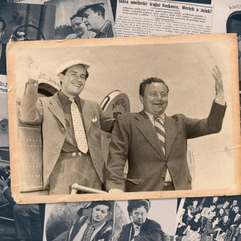 Michal Bystrov: Americká cesta. George Voskovec a John Werich ve Spojených státech