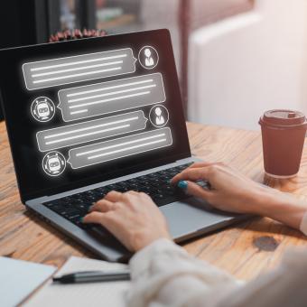 Chatbot, AI (ilustrační foto)