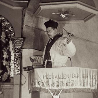 Farář Josef Toufar, Číhošť