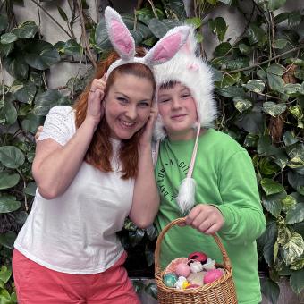 Tereza Rašová a její syn Toník