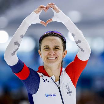 Martina Sáblíková po svém závěrečném závodě