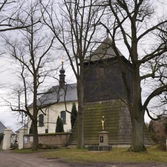 Kostel v Radhošti byl svědkem bojů v roce 1920