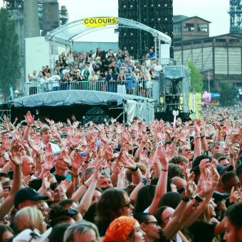 Publikum festivalu Colours of Ostrava 2026