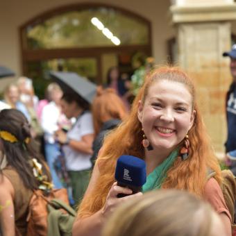 Poletující moderátorka Terka Rašová sledovala všechno, co se na festivalu dělo