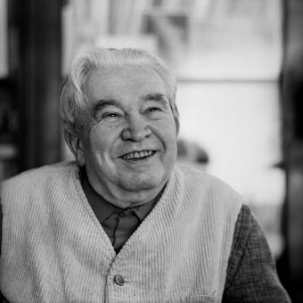 Básník Jaroslav Seifert v roce 1981
