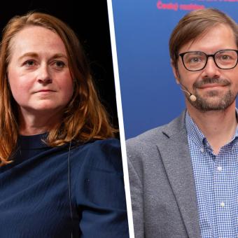 Pavlína Nečásková a Tomáš Pancíř