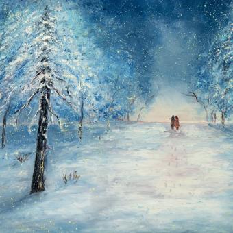 Koleda z nebes. Radoslav Brzobohatý v dobrodružství dvou bratrů, kteří se tajně vydají za svým dědou do hor