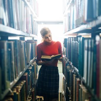 O knihách s knihovnicí