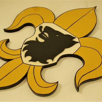 Skautská lilie na novopacké výstavě