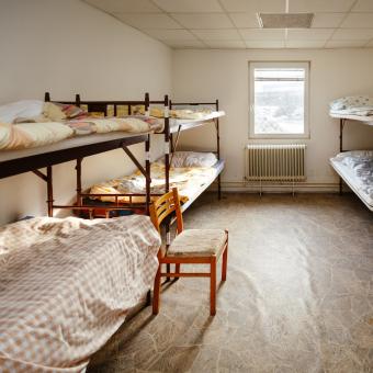 Noclehárna pro lidi bez domova v Praze