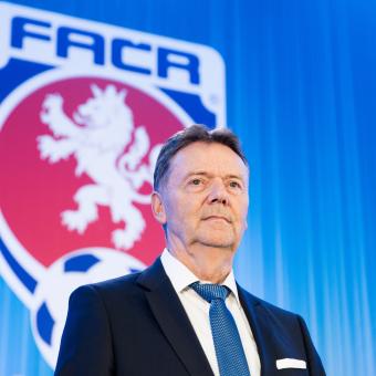 Místopředseda Fotbalové asociace ČR Roman Berbr