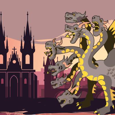 Poslechněte si pohádku z doby, kdy se ještě v ulicích Prahy proháněla strašidla