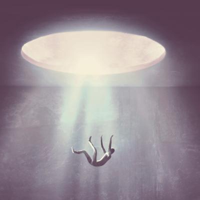 Kolaps, padající muž (ilustrační foto)