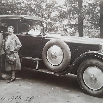 August a Růžena Lindtovi, Karlovy Vary 1928