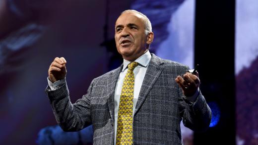 Ruský šachový velmistr Garri Kasparov