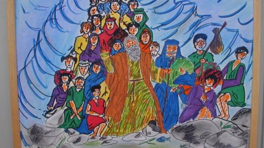 Vyvedení z Egypta (Autor: Daniela Poláková, 12 let, Česká republika)