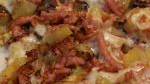 Francouzské brambory na pánvi