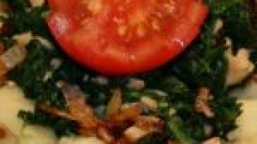 Noky s lososem a špenátem