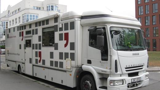Bibliobus Městské knihovny v Praze