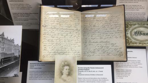 Z výstavy Hříšné radosti Antonína Dvořáka, Národní muzeum – Muzeum Antonína Dvořáka