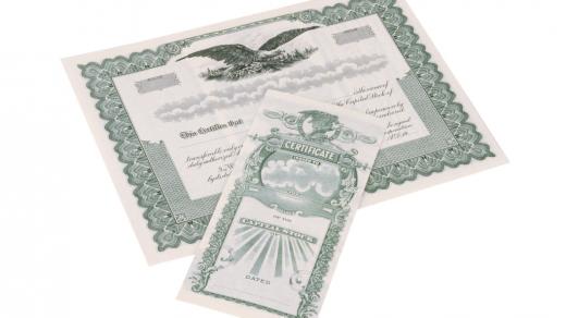 Akcie, akciové certifikáty