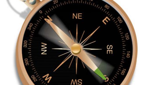 kompas, cestování