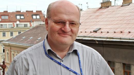 Daniel Herman před studiem RW