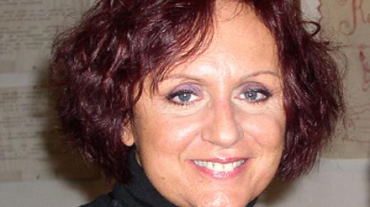 Petra Janů v Nostalickém muzeu Ondřeje Suchého