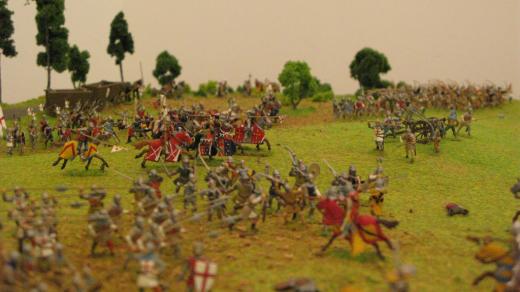 Model bitvy u Kresčaku