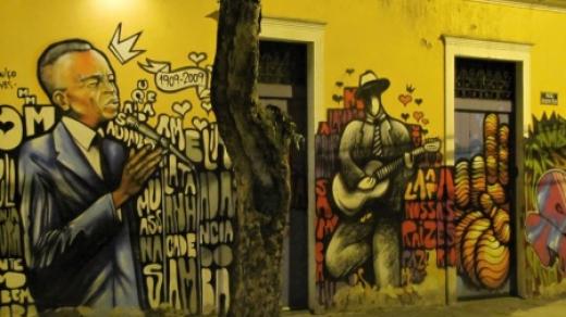 Ulice Joaquim Silva je srdcem bohémské čtvrti Lapa