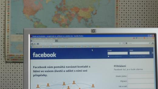Sociální síť Facebook. Ilustrační foto