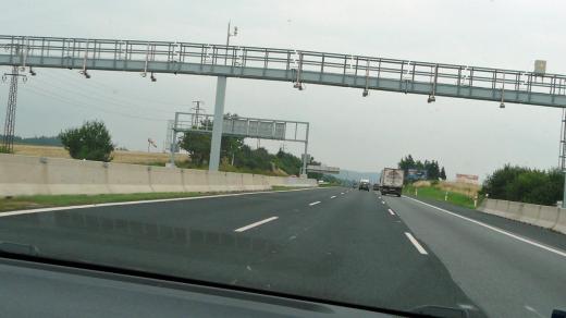 Mýtná brána, dálniční poplatky (ilustrační foto)