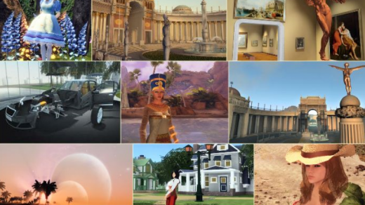 Virtuální svět Blue Mars 