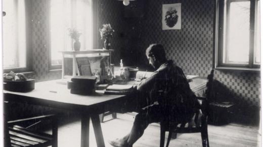 Zdeněk Matěj Kuděj na fotografii neznámého autora z roku 1921