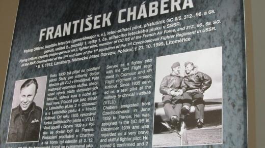 V muzeu je Františku Cháberovi vyčleněn dostatečný prostor