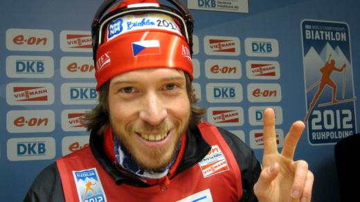 Bronzový medailista z MS v biatlonu Jaroslav Soukup