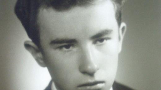 Ivan Binar jako maturant