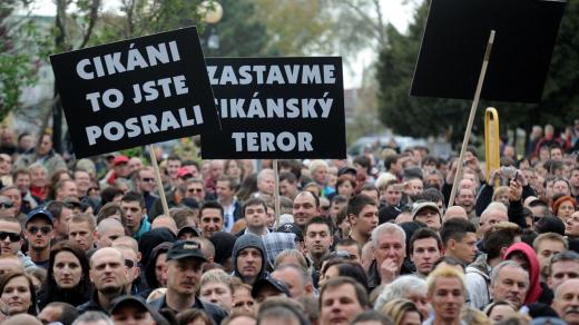 Demonstrace v Břeclavi