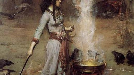 John William Waterhouse: Magic_Circle