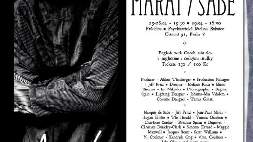 Pozvánka na hru Marat/Sade