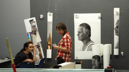 Jedna z výtvarných dílen Becalelu