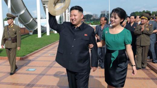 Kim Čong-un s Ri Sol-ču