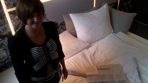 Theresia Kohlmayrová z architektonického studia, které hotel vymyslelo a navrhlo