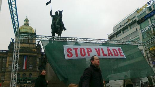 stop vládě - demonstrace 1