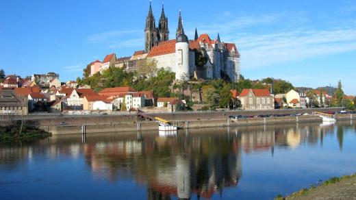 Zámek Albrechtsburg a Míšeňská katedrála