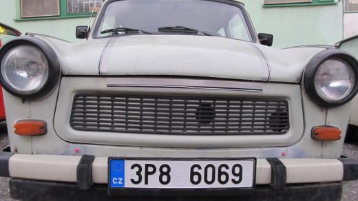 Trabant - přední část