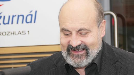 Profesor sociologie na Karlově univerzitě a prezident České křesťanské akademie Tomáš Halík ve studiu Radiožurnálu