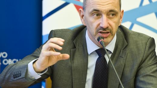 Martin Kuba na tiskové konferenci 